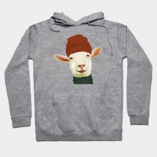 Cute Winter Goat Hoodie